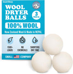 Smart Sheep Wool Dryer Balls 3-Pack front view eco-friendly laundry solution