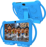 Peicheng 7 Inch Kids Tablet Blue Front View