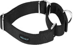 Mikivery Martingale Dog Collar Nylon Adjustable and Safety Training Colourful Comfortable Metal Buckle Pet Collars for Small Medium and Large Dogs(Haze,M) - Image 12