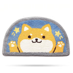 Folded Molesun cat bath mat showing thickness and quality