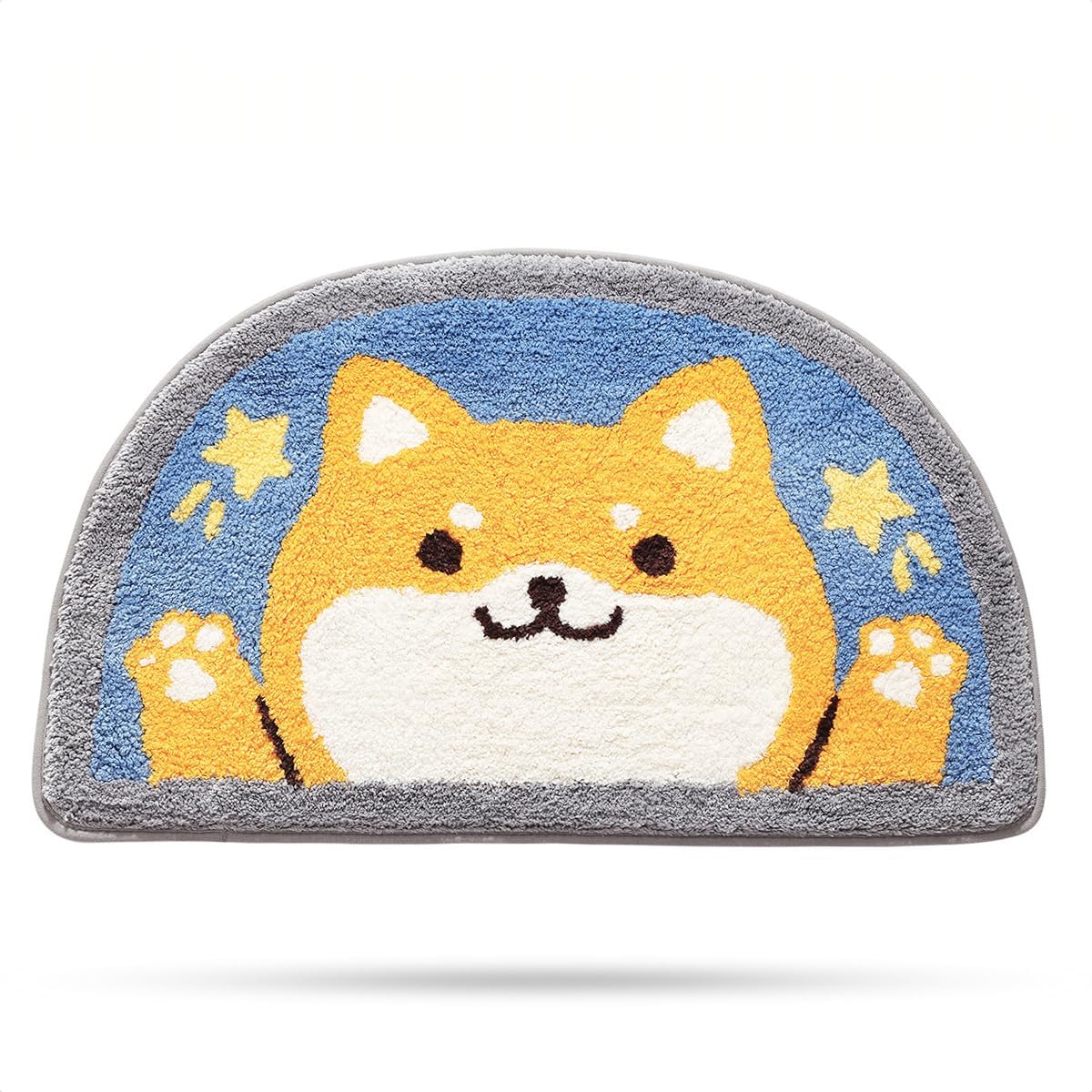 Folded Molesun cat bath mat showing thickness and quality