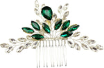 Prettylife bridal hair comb front view accessory