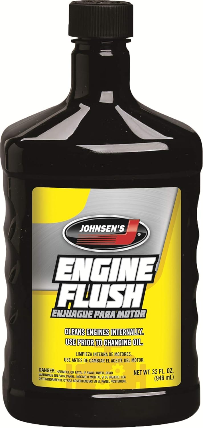 Johnsen's 4608 Engine Flush 32 Fluid Ounce bottle front view