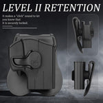 Cytac OWB holster index finger release button