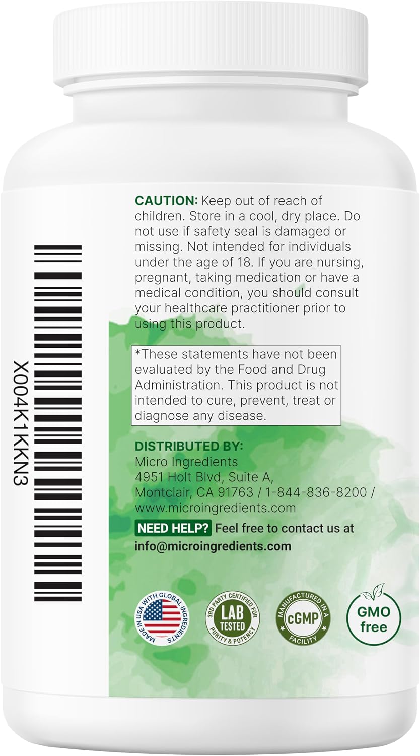 Micro Ingredients mega probiotics bottle lifestyle display