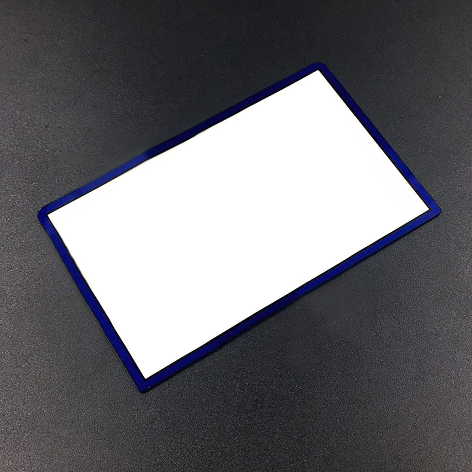 JMXLDS Gametown replacement glass top screen frame cover front view for Nintendo console repair.