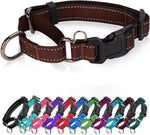 Reflective Martingale Dog Collars. Dog Collar with Quick Release Buckle. Adjustable Soft Padded Breathable Nylon Pet Collar Suitable for Puppies for Small Medium Large Dogs. - Image 15