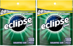 Eclipse premium long lasting sugarless spearmint gum pieces view