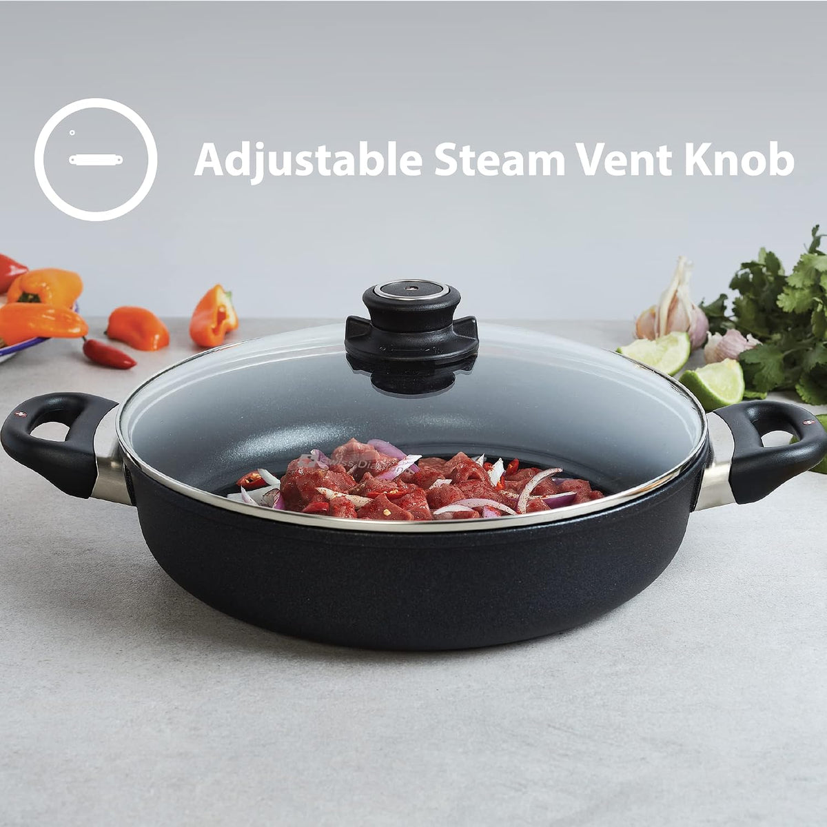 Swiss Diamond kitchen casserole packaged for delivery