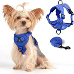 Juliyeh comfort fit puppy harness set adjustable straps view