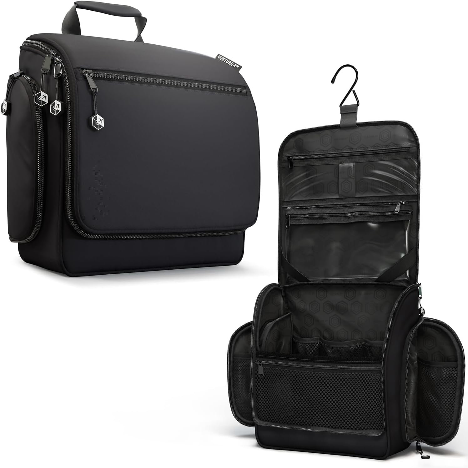 Venture 4th hanging travel toiletry bag front view