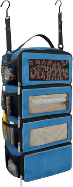 Olosar Suitcase Organizer, Travel Luggage Organizer Portable Hanging Travel Shelves Collapsible Hanging Packing Cubes for Carry on Suitcase - Image 10