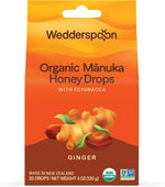 Wedderspoon Organic Manuka Honey Lollipops | Variety Pack | 24 Count | Genuine New Zealand Manuka Honey + Vitamin C | Non-GMO, No Artificial Flavors or Colors | Soothing Pops for Kids & Adults - Image 11
