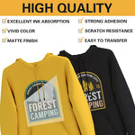 OneMoreBuck DTF Transfer A4 30 Sheets, Matte Clear PreTreat Sheets PET Heat Transfer Paper for DIY, Direct to Film Print on Any Textile - Image 3