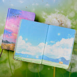 Asten journaling notebook styled as a gift item