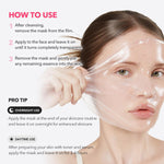 Aprilskin high purity tranexamic acid and collagen mask packaging details.