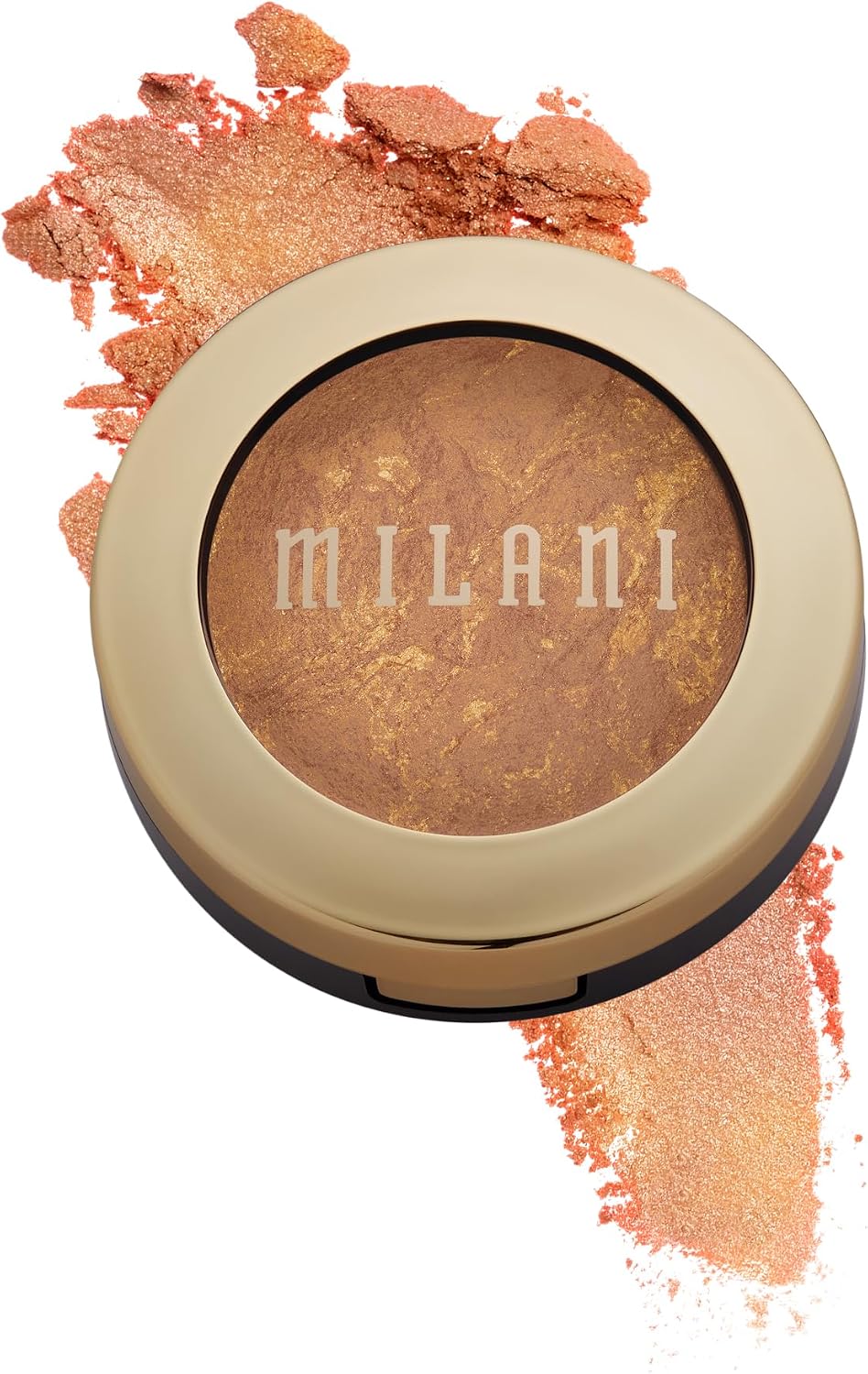 Milani Baked Bronzer - Long-Lasting Powder for Natural Sun-Kissed Glow- Lightweight, Buildable & Streak-Free Makeup with Radiant Finish- Talc-Free, Vegan & Cruelty-Free, Made in Italy, Amalfi Glow - Image 13