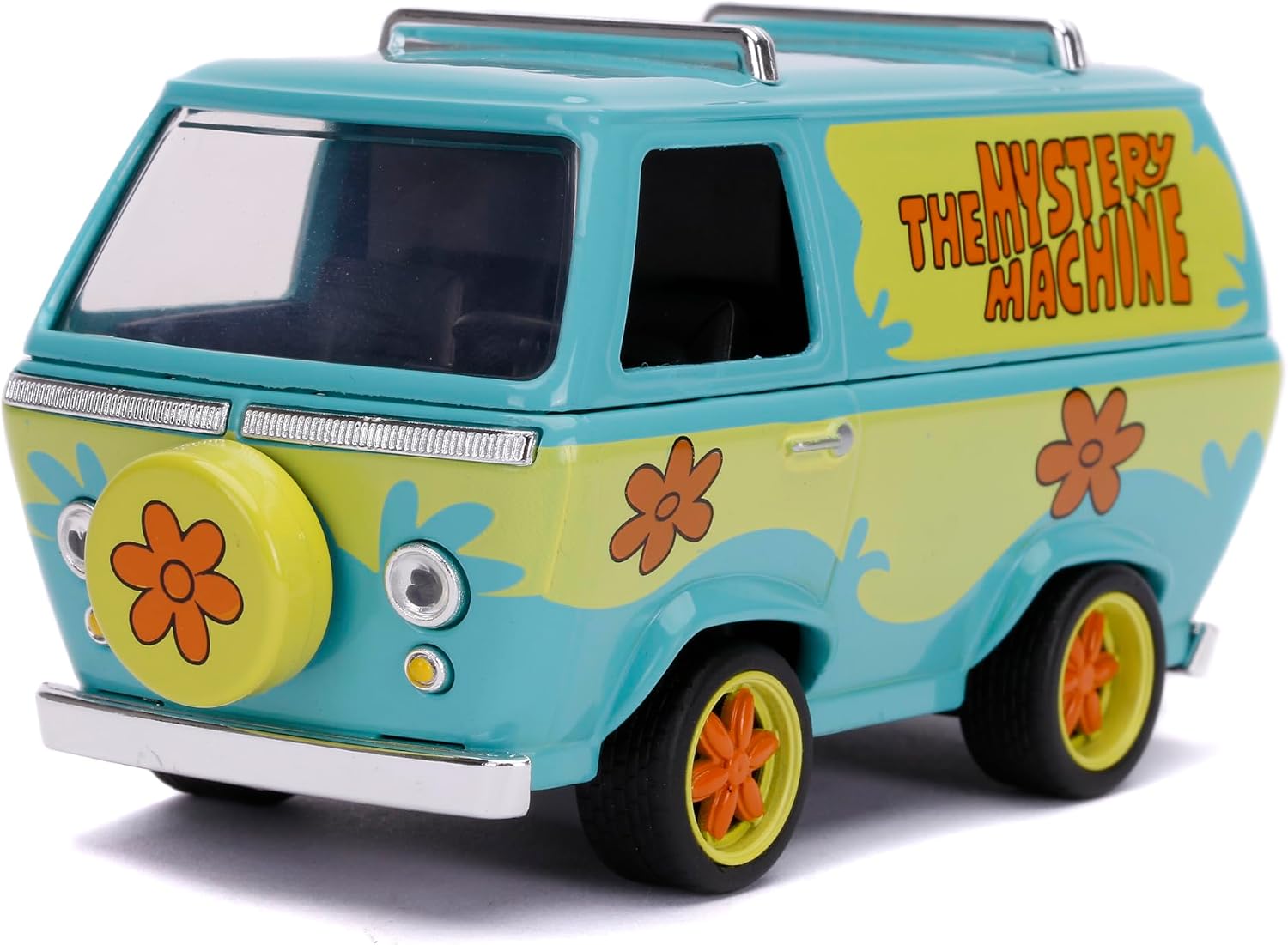 Jada Toys Scooby-Doo Mystery Machine front view collectible model car.