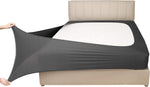 Stretch Jersey Box Spring Cover Twin/Twin XL, Light Gray | Stretch Jersey,Wrap Around,Ultra Soft,Non-Slip Snug Fit,Wrinkle Resistant Bed Skirt Alternative for Box Spring - Image 14