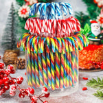 Yumzo bulk holiday sweets pack label displaying the verified ingredients list and nutritional facts.