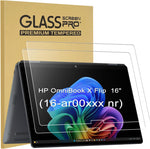 Keanboll 2-pack tempered glass screen protector for HP OmniBook 16-inch laptop.