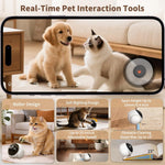 Honey Tour smart pet camera robot on charging station