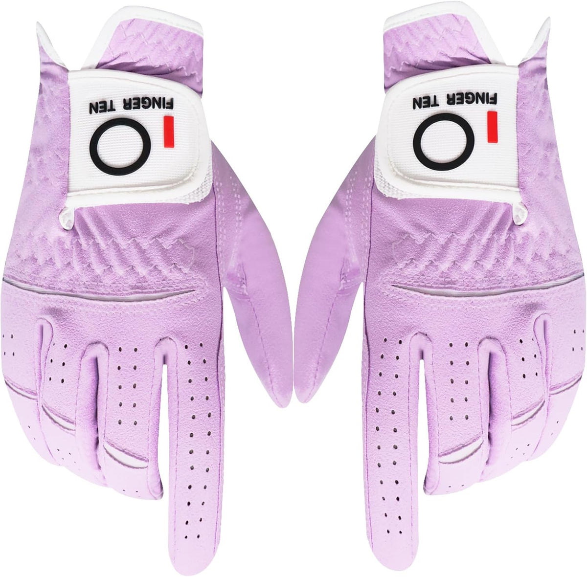 FINGER TEN Women's Golf Gloves Rian Grip | Ladies Golf Glove Pair Both Hands or Left/Right Hand 2 Pack, Enhanced Grip in Wet Hot Humid, Moisture-Wicking & Breathable - Image 10