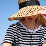 Salbsever hat strap clips attached to a cap