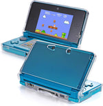 VSEER ultra clear crystal hard case front view showing transparency on a gaming console