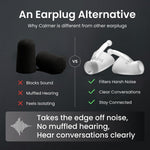 Flare Audio Calmer translucent noise reduction device close up