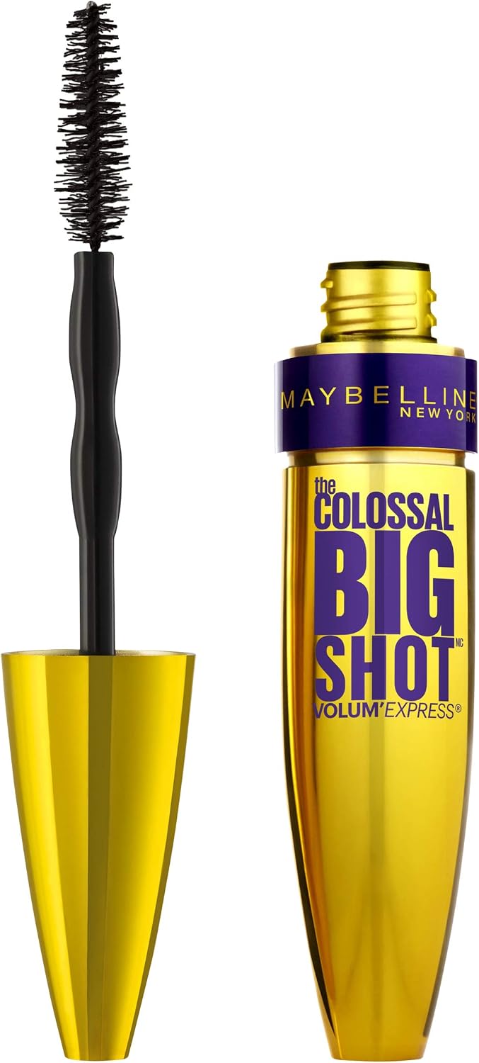 Maybelline The Colossal Big Shot Mascara Blackest Black shade indicator