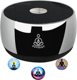 PUVIDJUT meditation sound frequency machine front view showing compact electronic design for mindfulness.