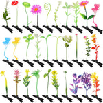 Luinabio 30 Pieces Bean Sprout Hair Clips front view