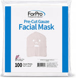 ForPro 100 count cotton gauze facial mask open box display