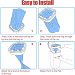 5-Star multi-layer pet waste refill film pack showing heavy duty construction