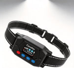 PATPET GPS electronic pet containment collar positioned outdoors on open grass terrain.
