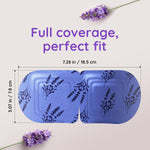 Lifestyle flatlay of Bloomora eye mask for travel essentials