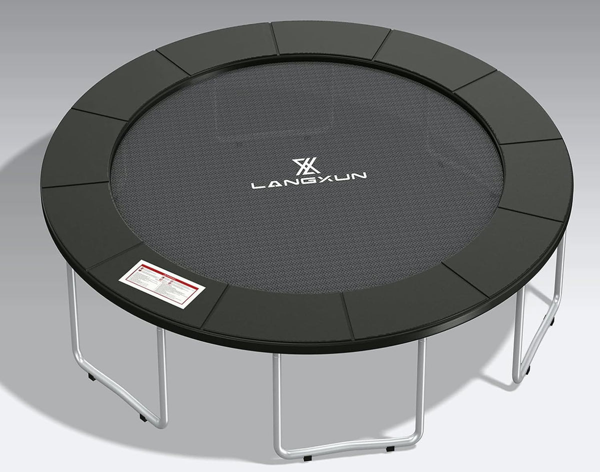 LANGXUN universal trampoline safety pad lifestyle view