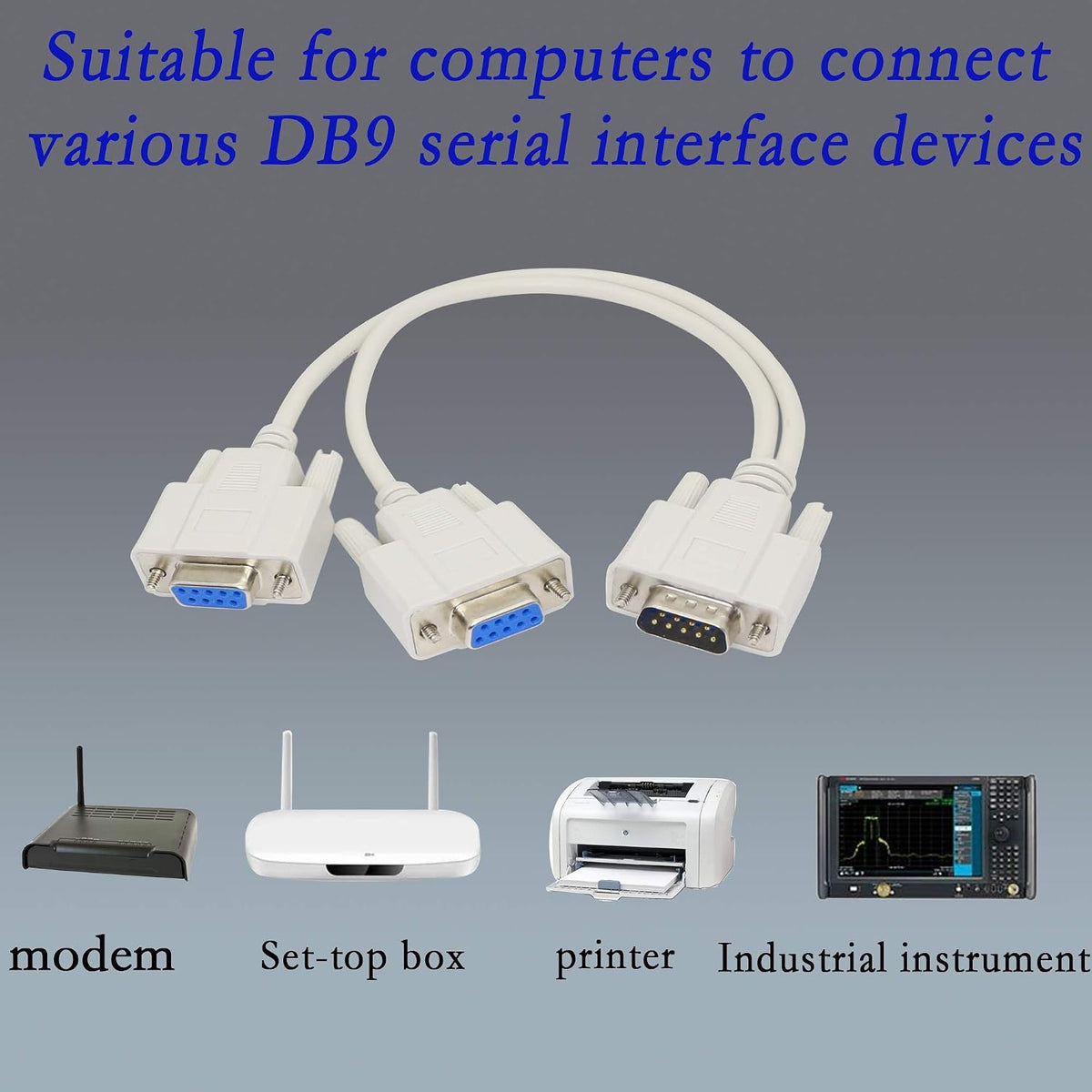 PNGKNYOCN industrial serial cable ready for connection