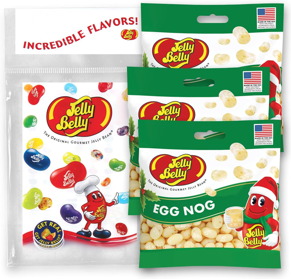 Jelly Belly Sizzling Cinnamon Jelly Beans, 3.5 oz Grab & Go Bags - Pack of 3 sold in Jelly Belly Bag - Image 12