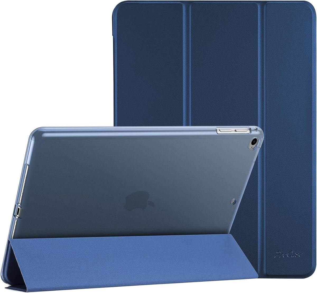 ProCase iPad 9.7 Inch Case front view in dark blue