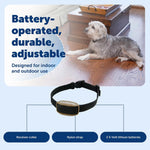 Authentic PetSafe electronic containment collar package contents with lithium batteries