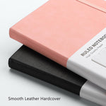 RETTACY journal highlighting built-in elastic band and pen holder