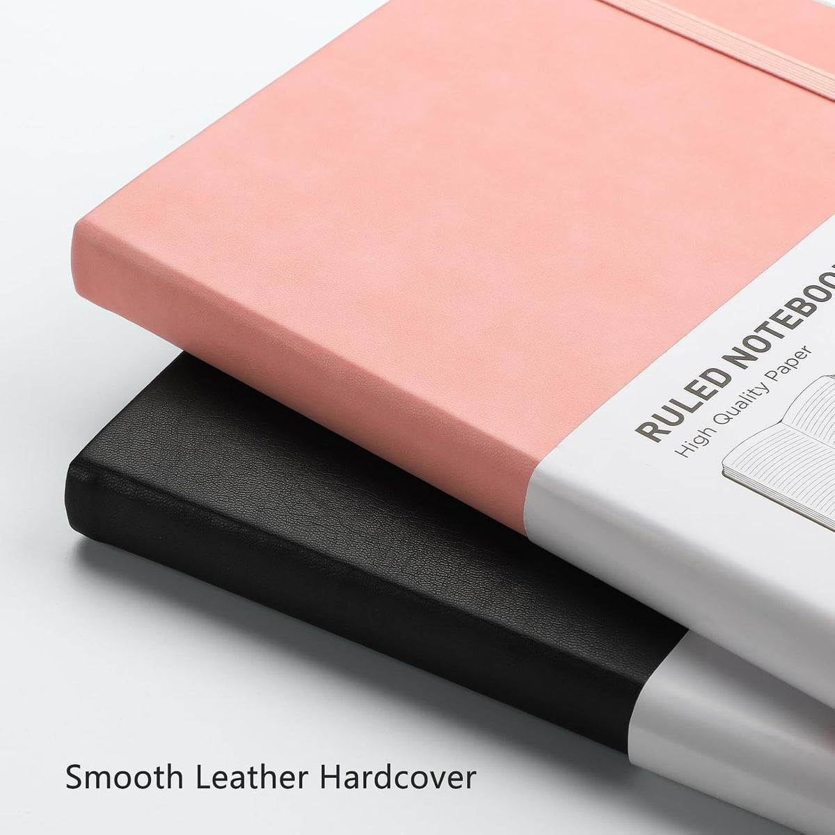RETTACY journal highlighting built-in elastic band and pen holder