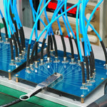 Side profile of 10Gtek twinax copper cable interface.
