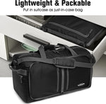 G4Free water resistant nylon carry on duffle bag side profile