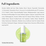 Tosowoong Real Relief Noni Ampoule close up label detail