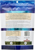Northfin Jumbo Fish Food pellet size showcase