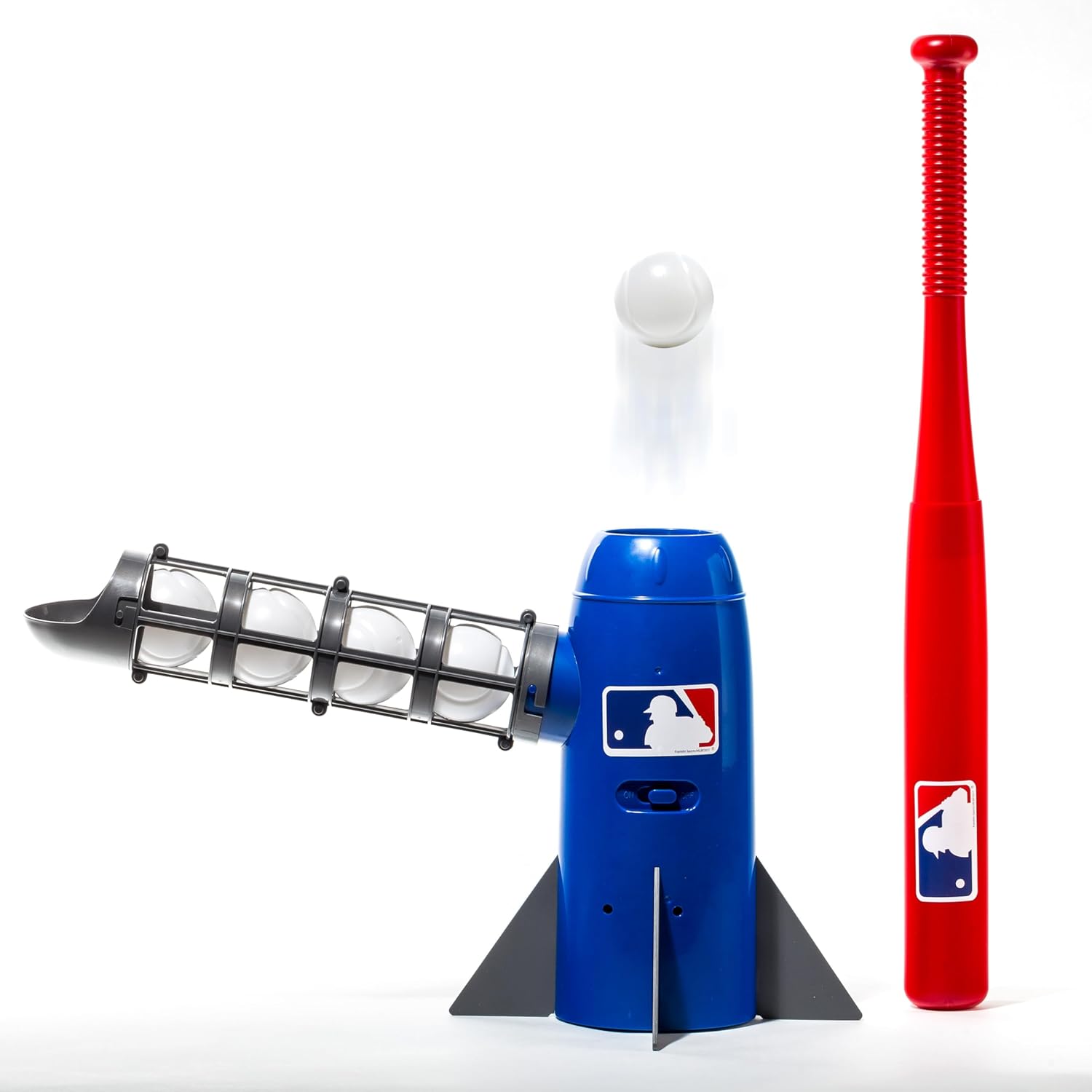 Franklin Sports Pop Rocket baseball pitching machine front view