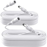 ANLINK power extension cable front view showing two white male to female cords